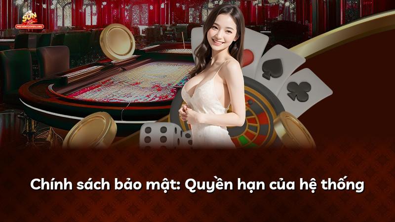 Chính sách bảo mật: Quyền hạn của hệ thống